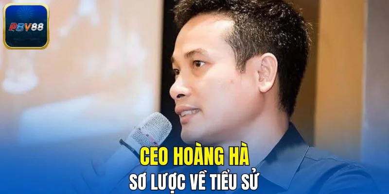Sơ lược về tiểu sử của CEO Hoàng Hà